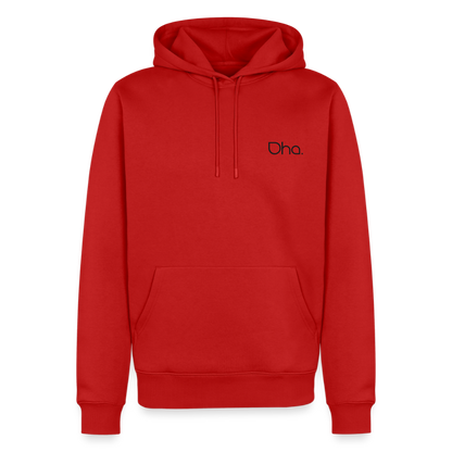Oha Herren Premium Hoodie - Rot