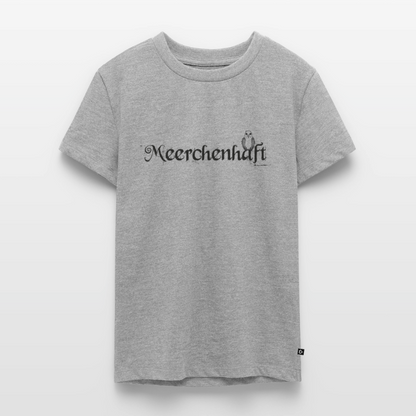 Teenager Premium T-Shirt "Meerchenhaft" - Grau meliert