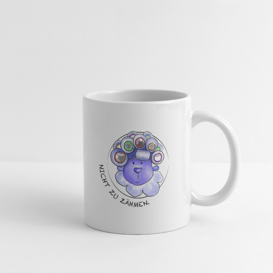 Nicht zu zähmen - Tasse - Weiß