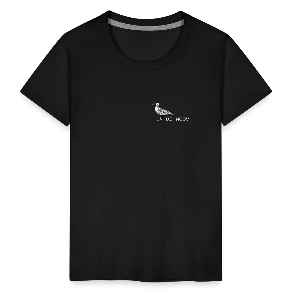Kinder Premium T-Shirt - de Mööv (weiss) - Schwarz