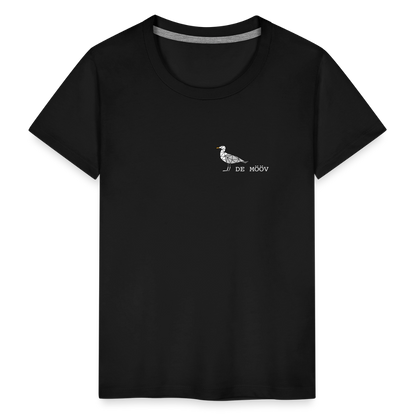Kinder Premium T-Shirt - de Mööv (weiss) - Schwarz