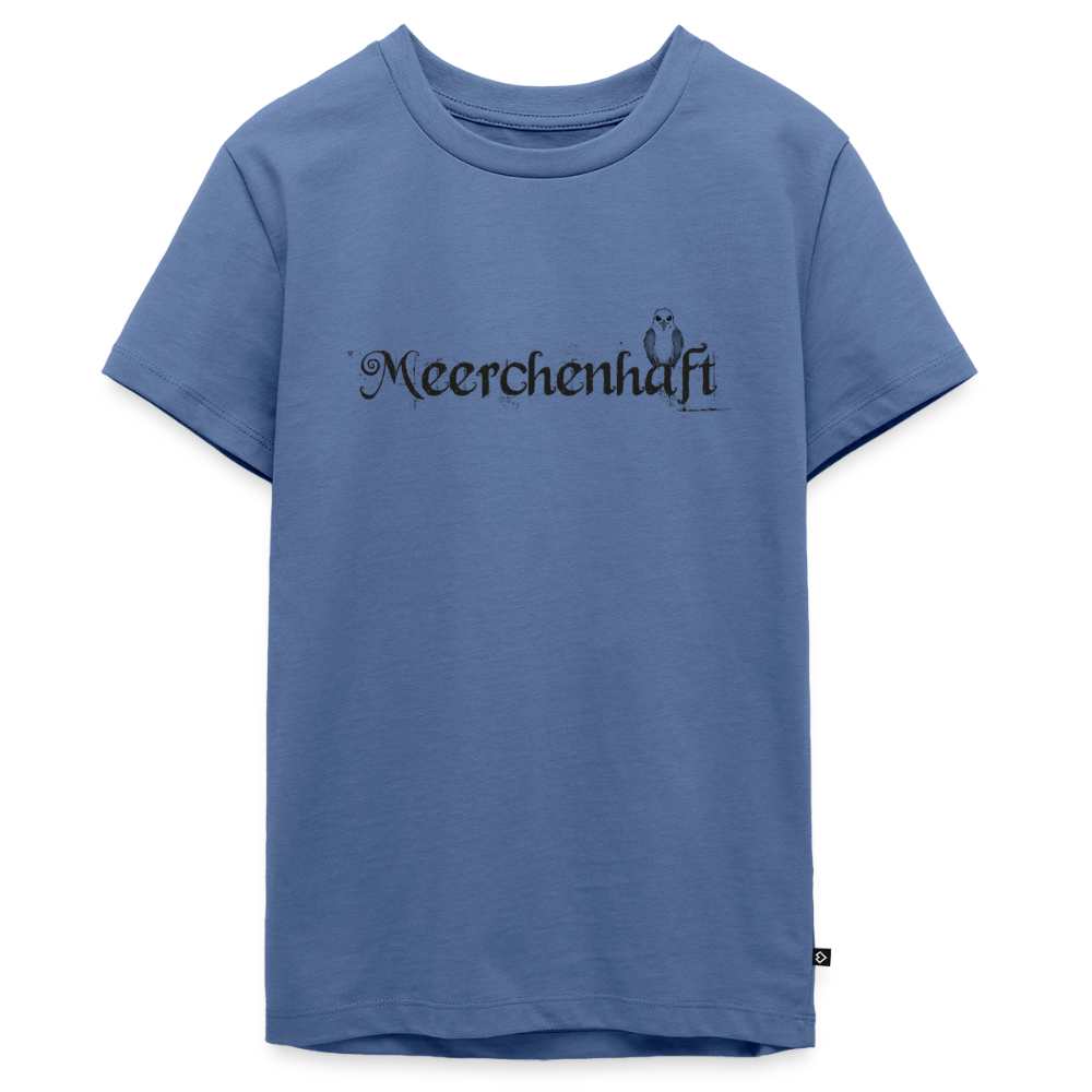 Teenager Premium T-Shirt "Meerchenhaft" - Taubenblau