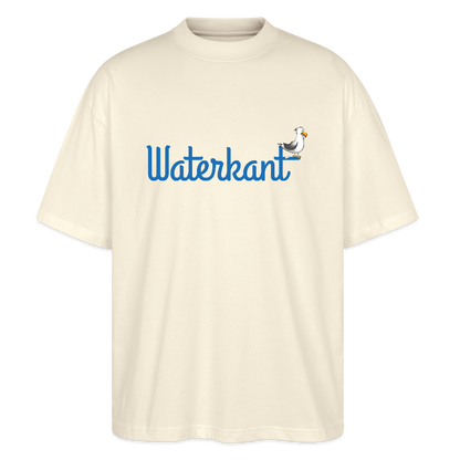 Unisex Oversize Bio-T-Shirt - Waterkant - Weißgrau