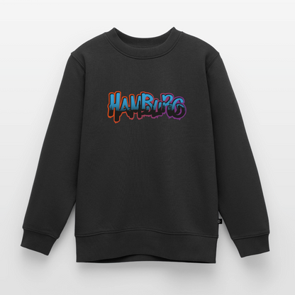 Kinder Premium Pullover - Hamburg - Schwarz