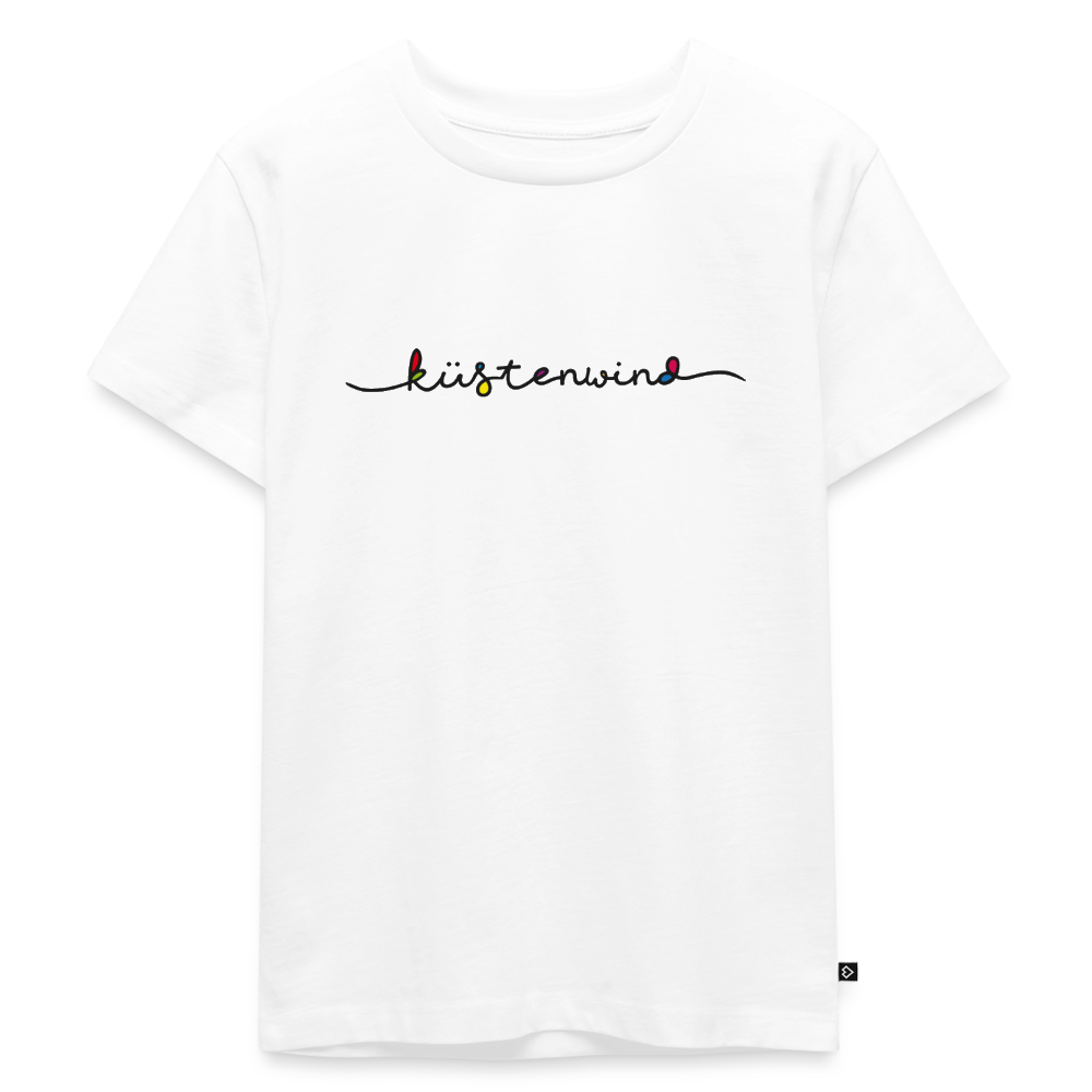 Küstenwind - Kinder Premium T-Shirt - Weiß