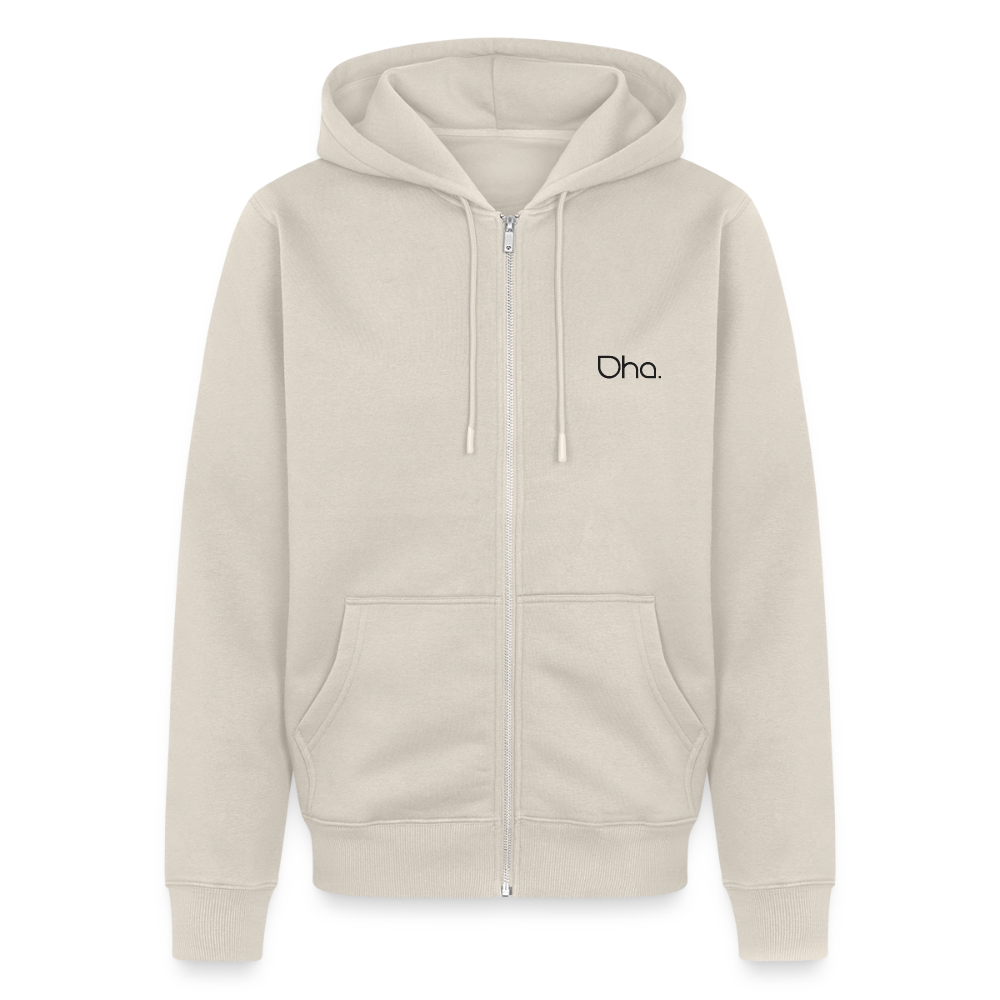 Oha Herren Premium Kapuzenjacke - Beige