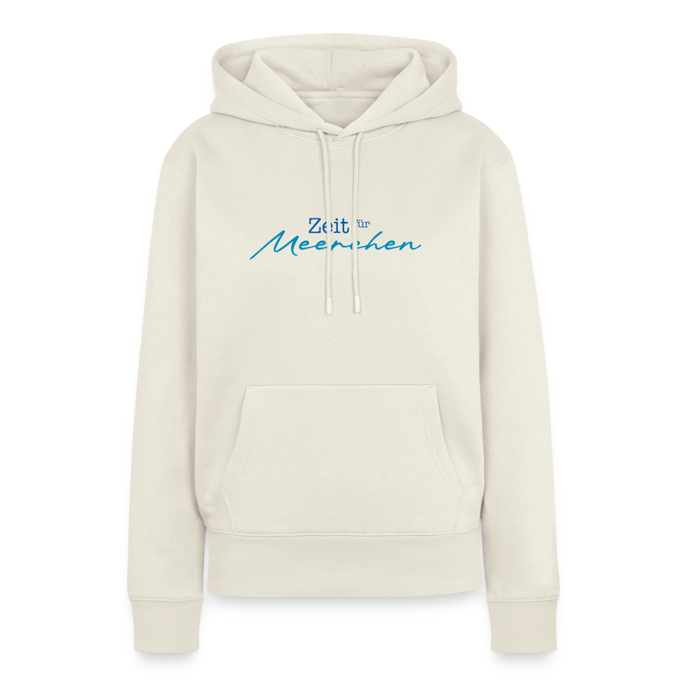 Damen Premium Hoodie - Zeit für Meerchen - Naturweiß