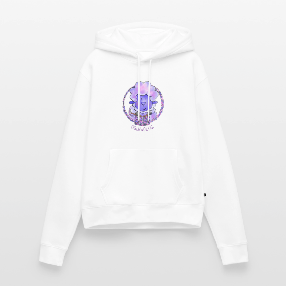 Frauen Premium Hoodie - Eigenwollig - Weiß