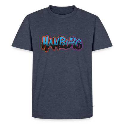 Herren Premium Bio T-Shirt - Hamburg - Jeansblau 