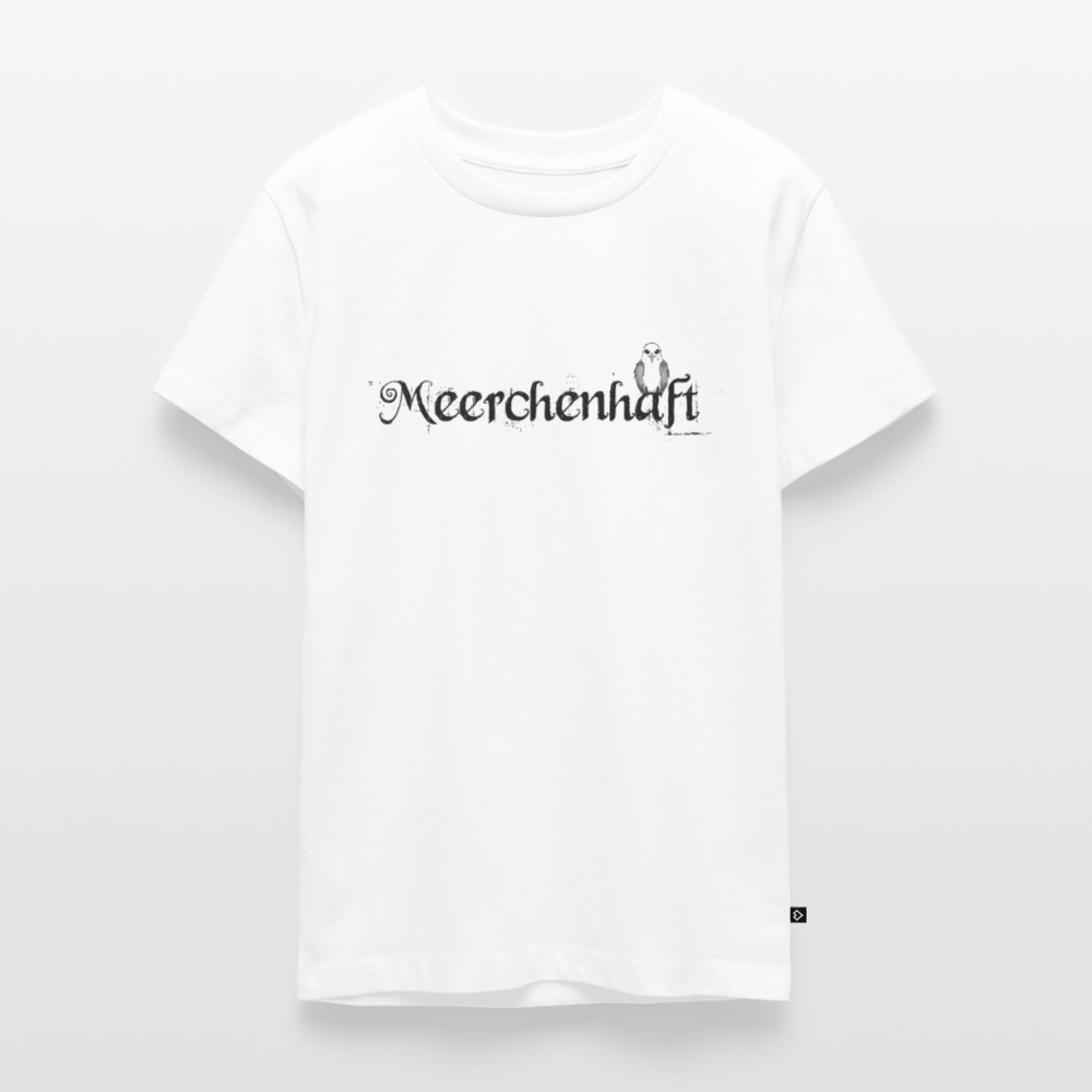 Teenager Premium T-Shirt "Meerchenhaft" - Weiß