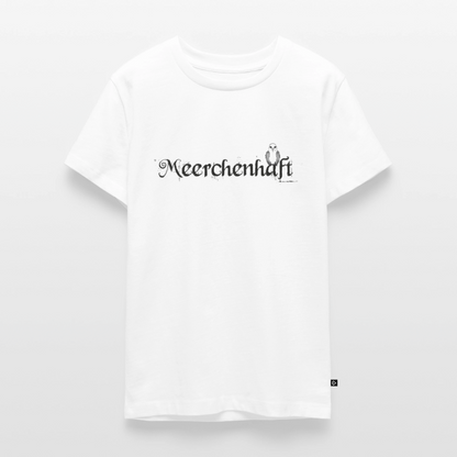 Teenager Premium T-Shirt "Meerchenhaft" - Weiß
