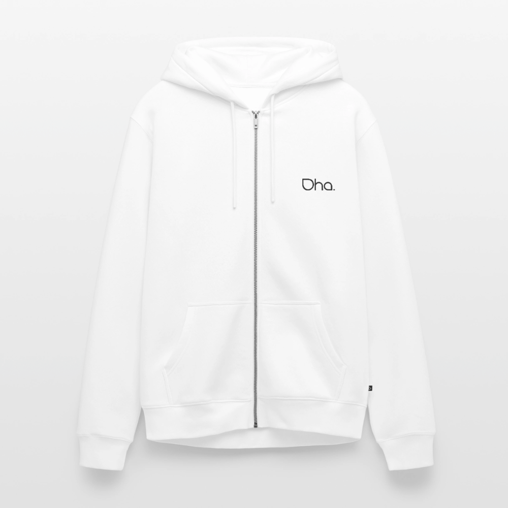 Oha Herren Premium Kapuzenjacke - Weiß
