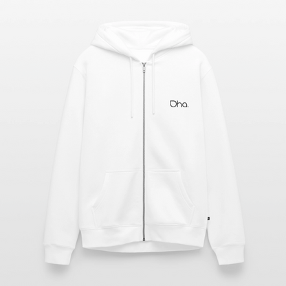 Oha Herren Premium Kapuzenjacke - Weiß