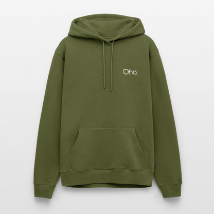 Oha (weiß) - Herren Premium Hoodie - Khaki