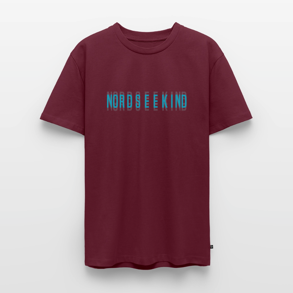 Nordseekind Herren Premium T-Shirt - Burgunderrot