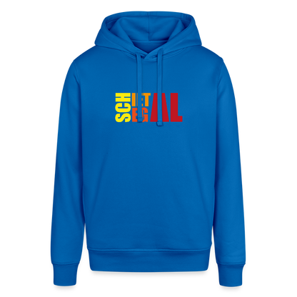 Unisex Bio-Hoodie - Schietegal - Königsblau