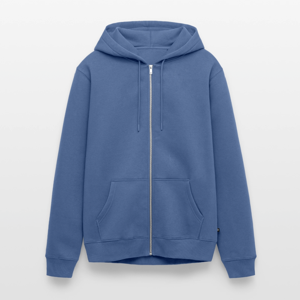 Meerchenhaft Herren Premium Kapuzenjacke im nordischen Stil - Taubenblau