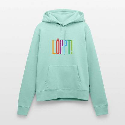 Damen Premium Hoodie - Löppt! - Mint 
