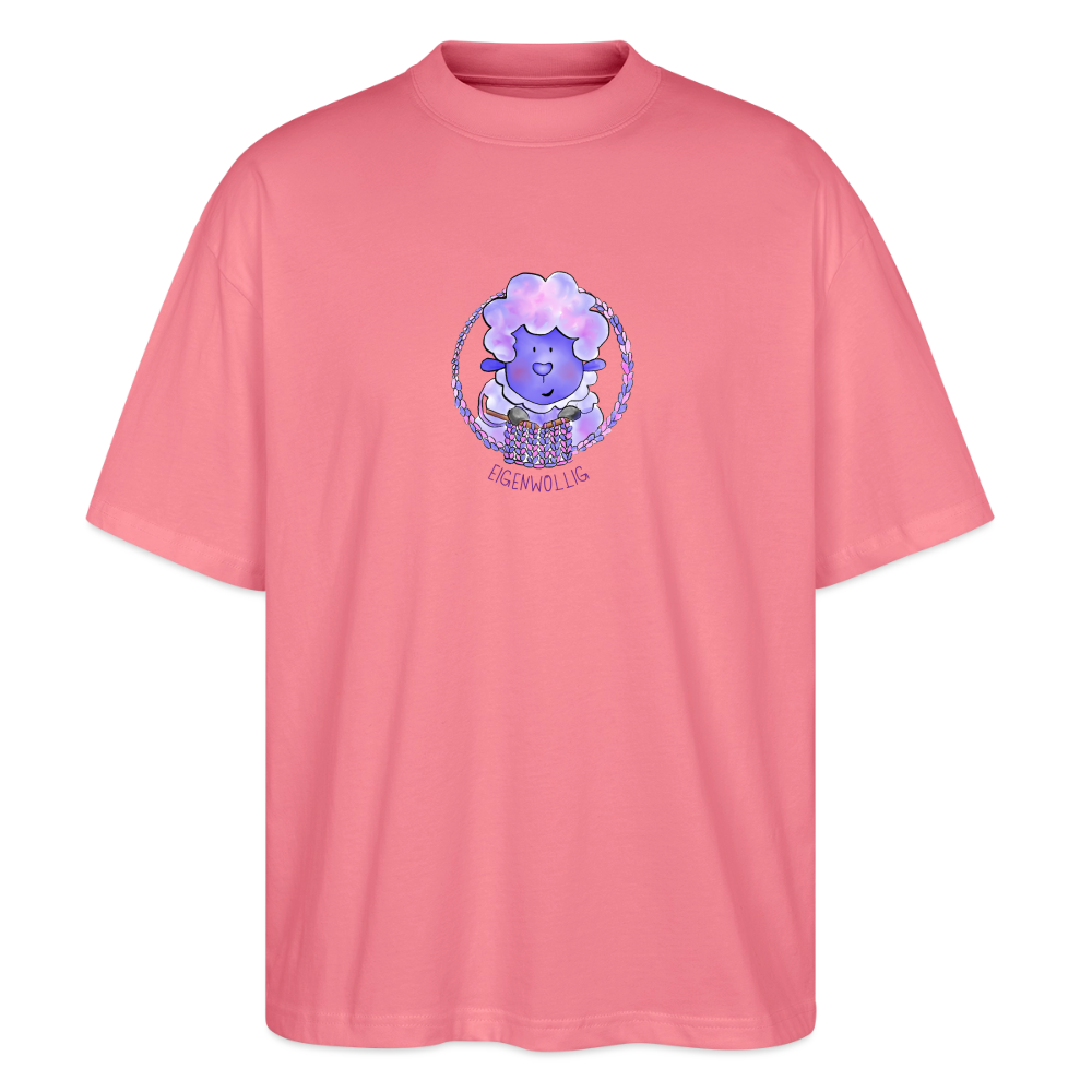 Unisex Oversized Bio T-Shirt - Eigenwollig - Pink 