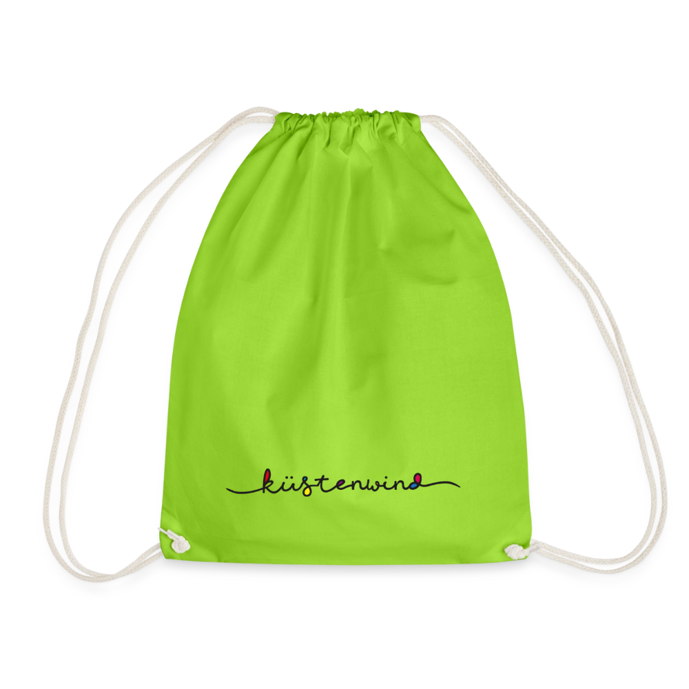 Küstenwind - Turnbeutel - Neongrün