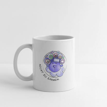 Nicht zu zähmen - Tasse - Weiß