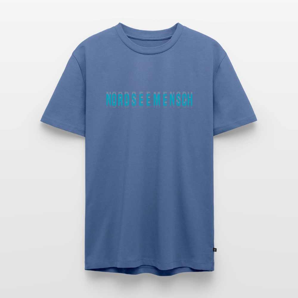 Nordseemensch - Herren Premium T-Shirt - Taubenblau