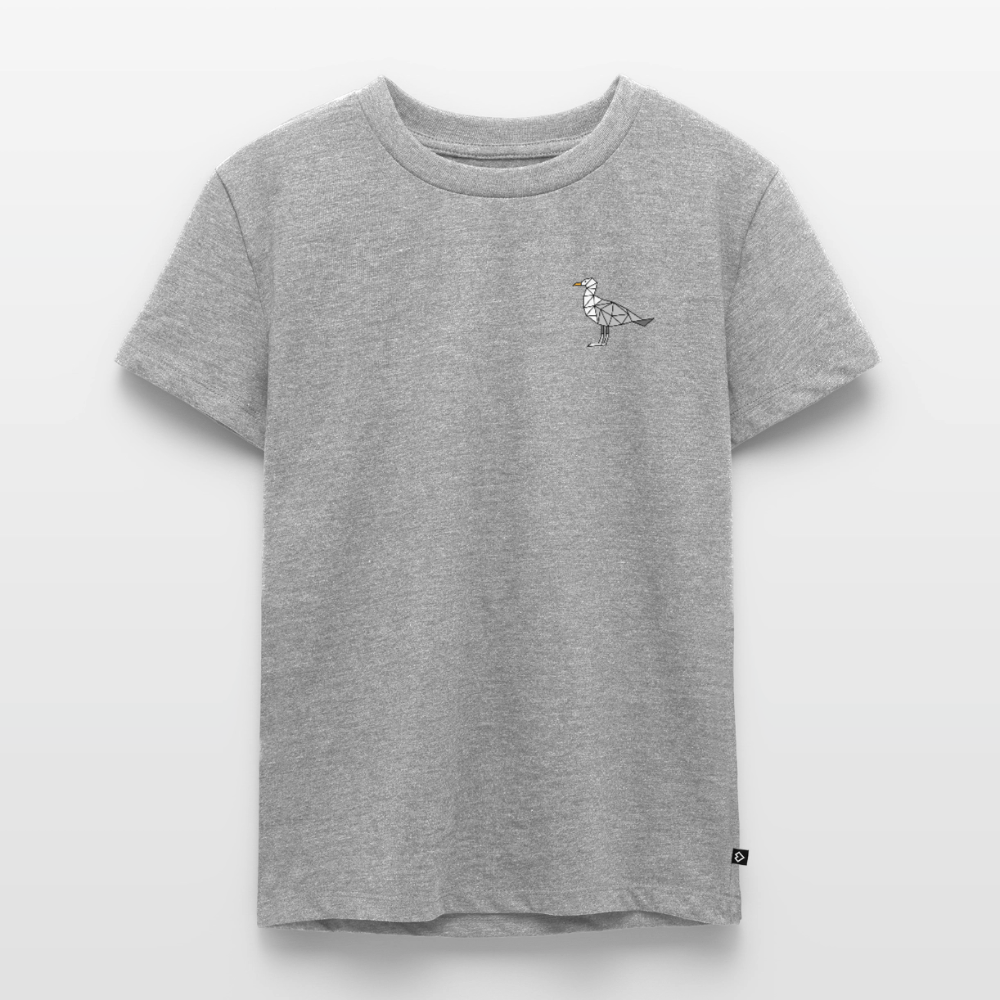 Möwe - Kinder Premium T-Shirt - Grau meliert