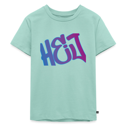 Kinder Premium T-Shirt "Hej" - Mint 