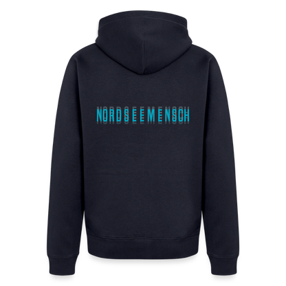 Nordseemensch - Herren Premium Kapuzenjacke - Navy