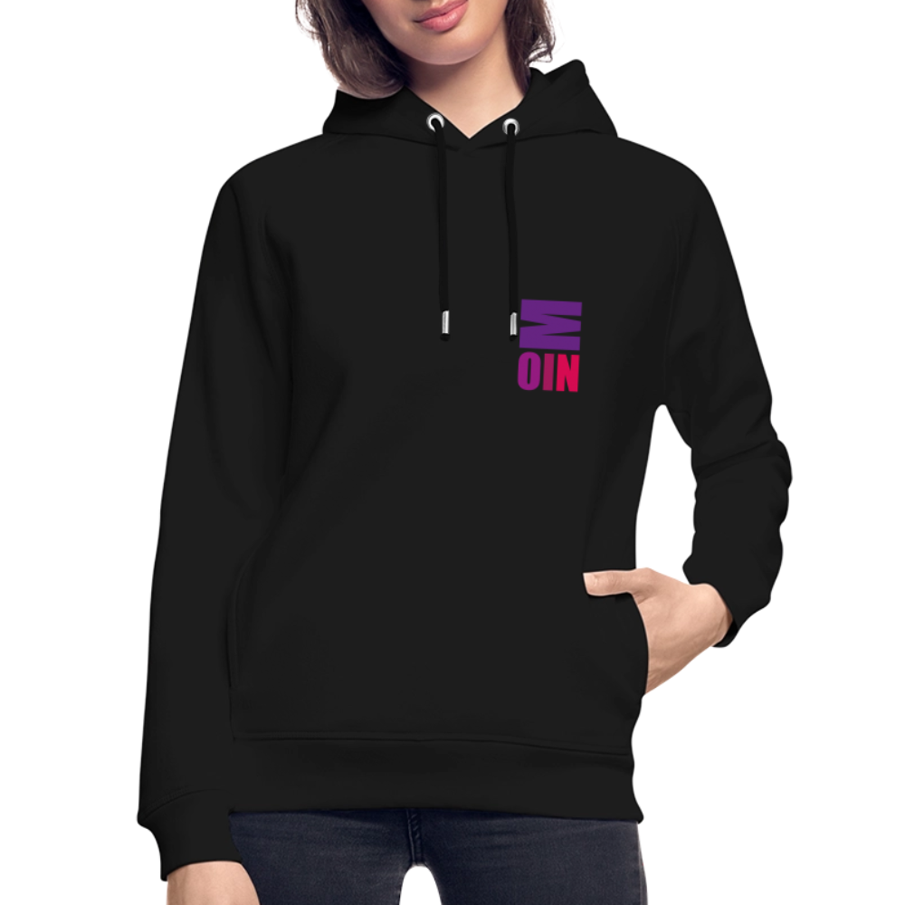 Unisex Bio-Hoodie - Moin - Schwarz