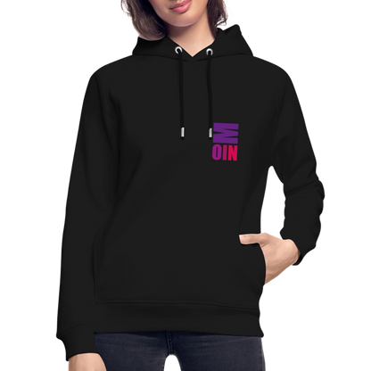 Unisex Bio-Hoodie - Moin - Schwarz