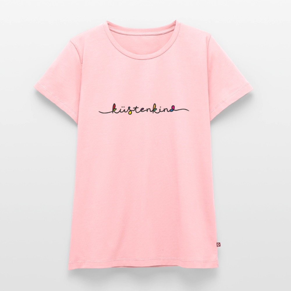 Damen Premium Bio T-Shirt - Küstenkind - Rosa