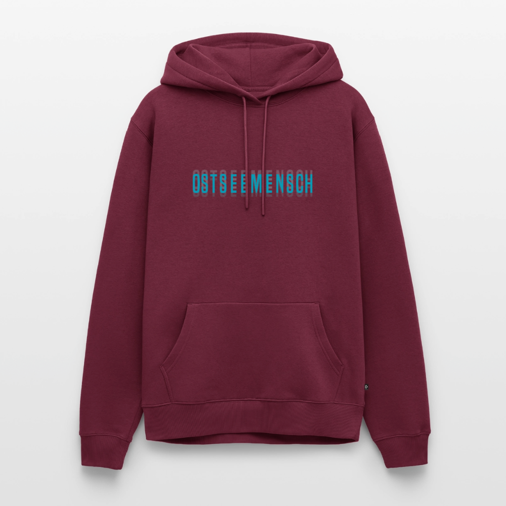 Ostseemensch - Herren Premium Hoodie - Burgunderrot