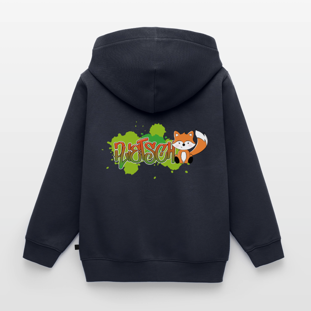 Kinder Premium Hoodie - plietsch Voss - Navy