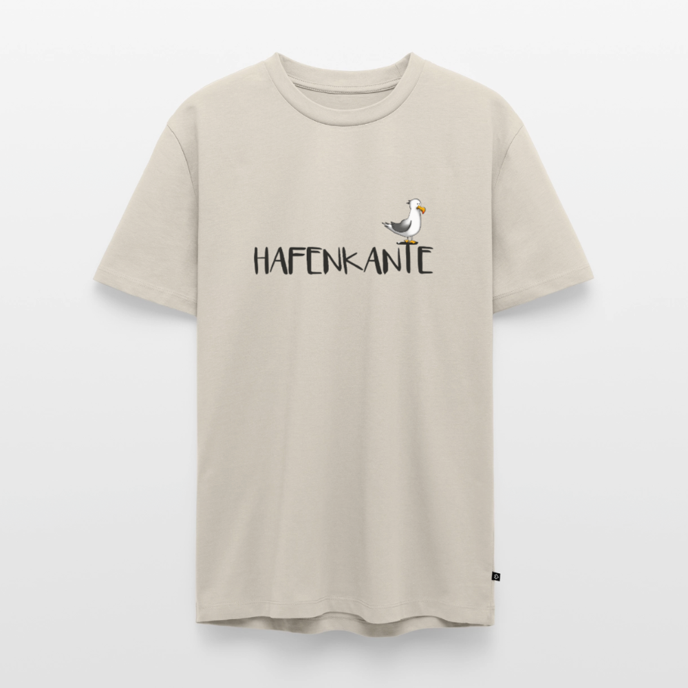 Hafenkante - Herren Premium Bio T-Shirt - Beige