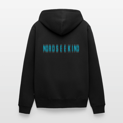 Nordseekind Herren Premium Kapuzenjacke - Schwarz