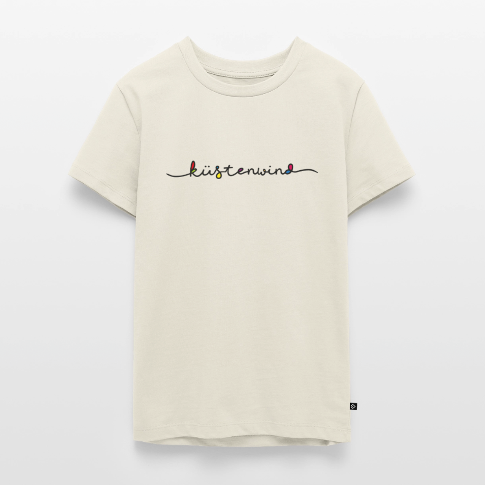 Küstenwind - Teenager Premium T-Shirt - Naturweiß