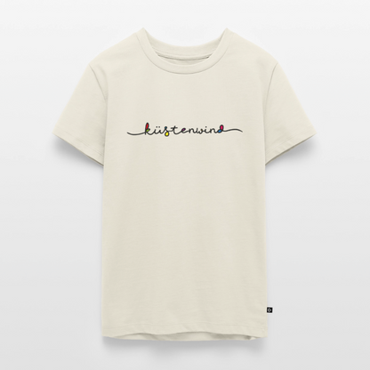Küstenwind - Teenager Premium T-Shirt - Naturweiß