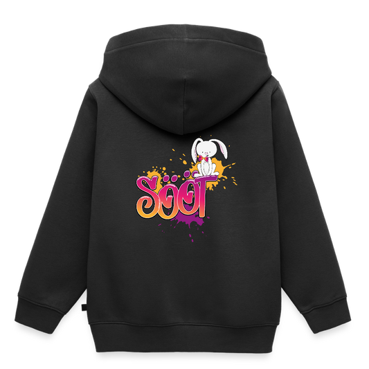 Kinder Premium Hoodie - sööt Haas - Schwarz