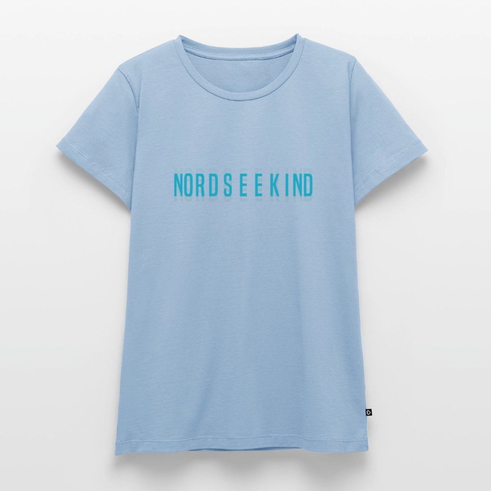 Nordseekind Damen Premium T-Shirt - Hellblau