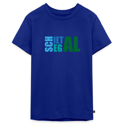 Teenager Premium T-Shirt "Schietegal" - Royalblau