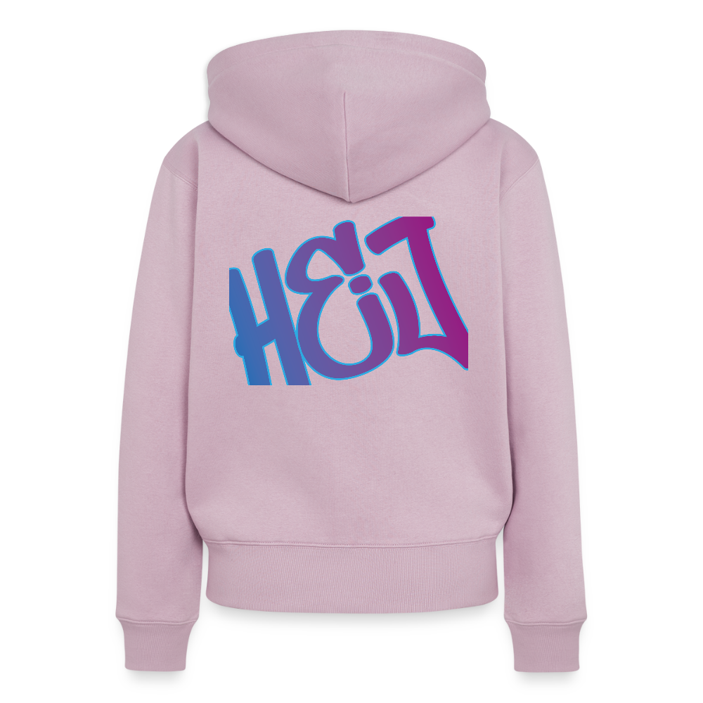 Damen Premium Kapuzenjacke - Hej - Altrosa