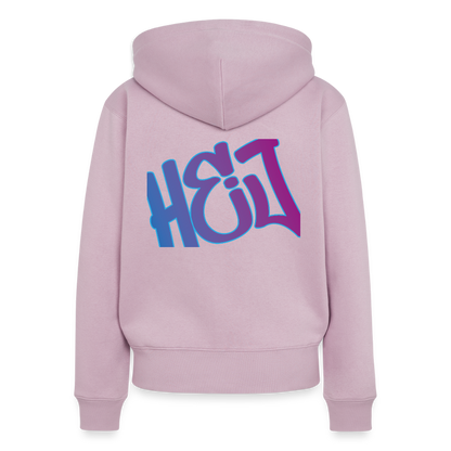 Damen Premium Kapuzenjacke - Hej - Altrosa