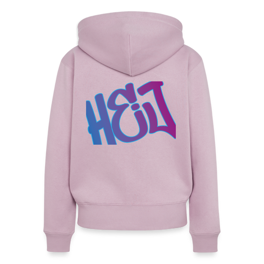 Damen Premium Kapuzenjacke - Hej - Altrosa