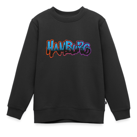Kinder Premium Pullover - Hamburg - Schwarz