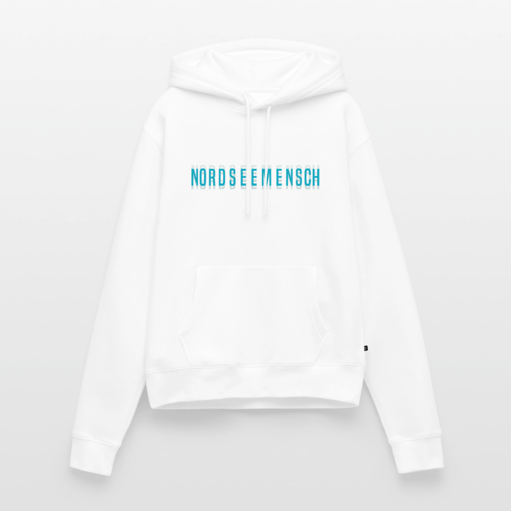 Nordseemensch - Damen Premium Hoodie - Weiß