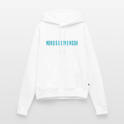 Nordseemensch - Damen Premium Hoodie - Weiß