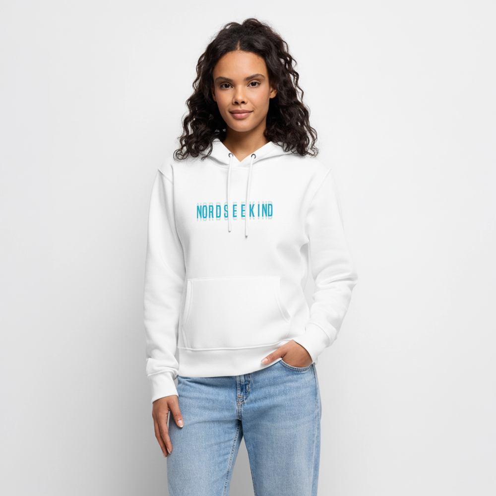 Nordseekind Damen Premium Hoodie - Weiß