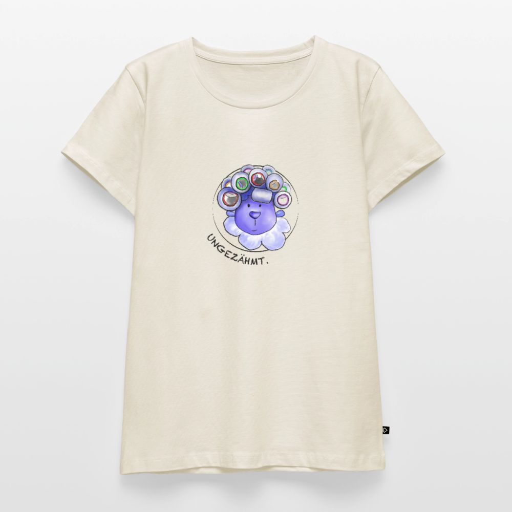 Damen Premium T-Shirt - Schaf ungezähmt - Naturweiß