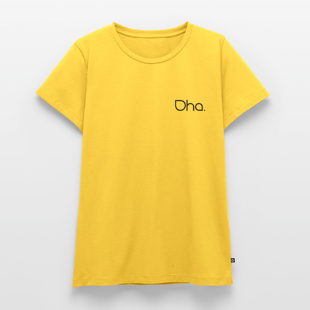 Oha rauen Premium T-Shirt - Sonnengelb